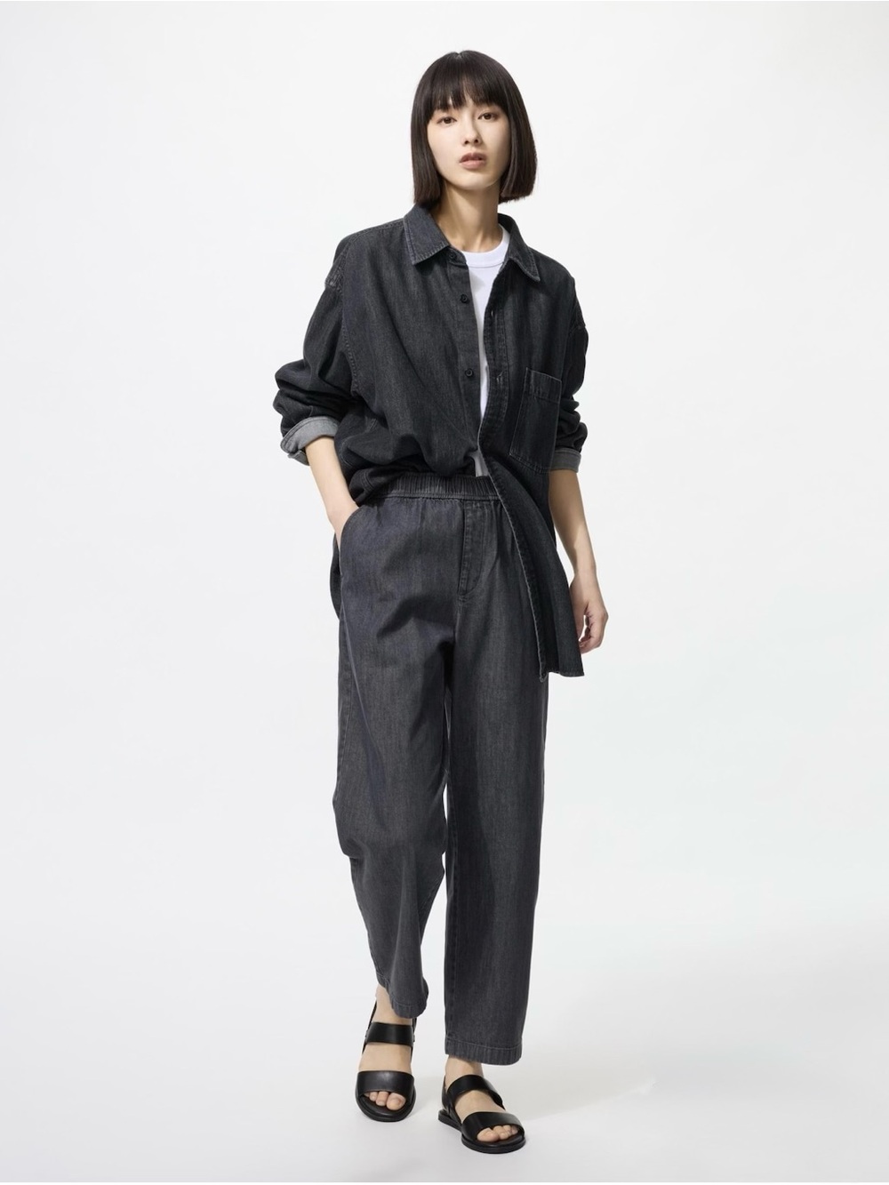 UNIQLO | Cotton Relaxed Ankle Pant
